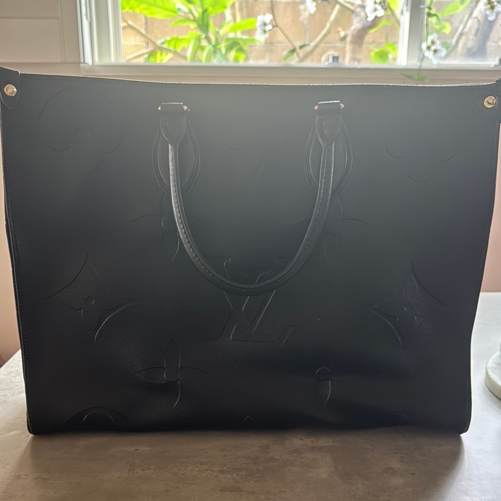 Black Designer Tote Bag